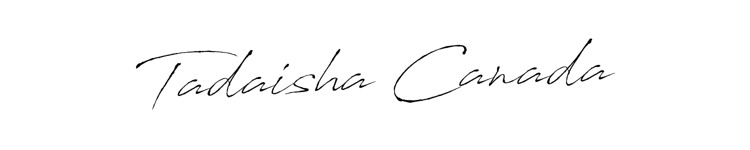 This is the best signature style for the Tadaisha Canada name. Also you like these signature font (Antro_Vectra). Mix name signature. Tadaisha Canada signature style 6 images and pictures png