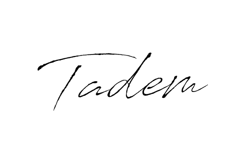 Best and Professional Signature Style for Tadem. Antro_Vectra Best Signature Style Collection. Tadem signature style 6 images and pictures png