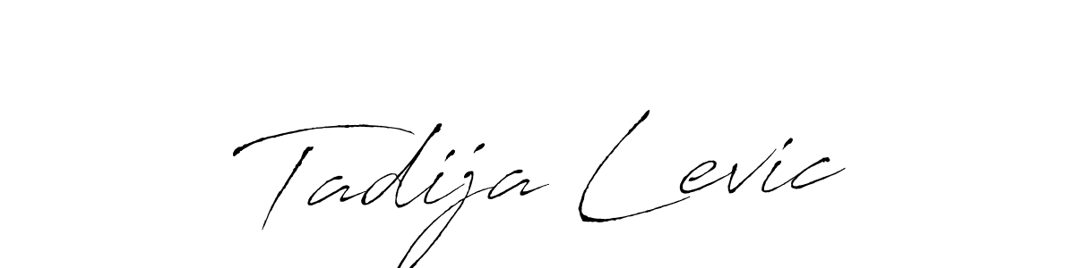 Also You can easily find your signature by using the search form. We will create Tadija Levic name handwritten signature images for you free of cost using Antro_Vectra sign style. Tadija Levic signature style 6 images and pictures png