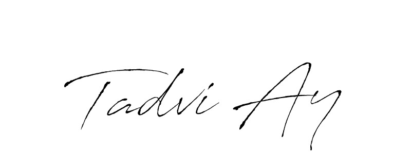 See photos of Tadvi Ay official signature by Spectra . Check more albums & portfolios. Read reviews & check more about Antro_Vectra font. Tadvi Ay signature style 6 images and pictures png