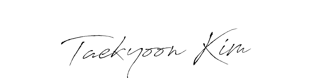 You can use this online signature creator to create a handwritten signature for the name Taekyoon Kim. This is the best online autograph maker. Taekyoon Kim signature style 6 images and pictures png