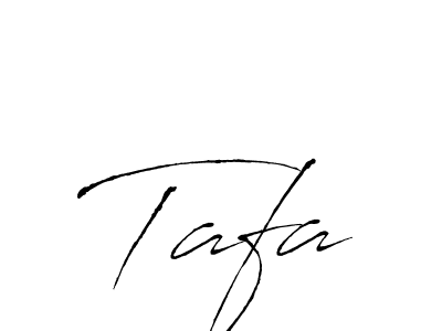 Design your own signature with our free online signature maker. With this signature software, you can create a handwritten (Antro_Vectra) signature for name Tafa. Tafa signature style 6 images and pictures png