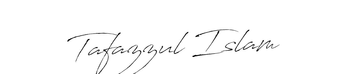 Design your own signature with our free online signature maker. With this signature software, you can create a handwritten (Antro_Vectra) signature for name Tafazzul Islam. Tafazzul Islam signature style 6 images and pictures png
