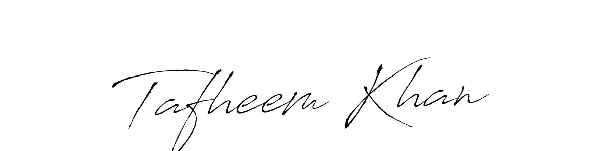 Once you've used our free online signature maker to create your best signature Antro_Vectra style, it's time to enjoy all of the benefits that Tafheem Khan name signing documents. Tafheem Khan signature style 6 images and pictures png