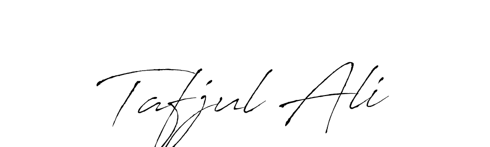 Create a beautiful signature design for name Tafjul Ali. With this signature (Antro_Vectra) fonts, you can make a handwritten signature for free. Tafjul Ali signature style 6 images and pictures png