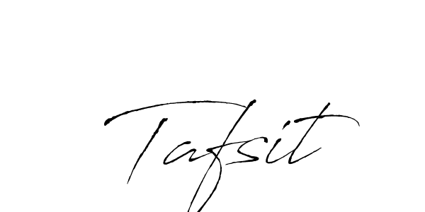 Use a signature maker to create a handwritten signature online. With this signature software, you can design (Antro_Vectra) your own signature for name Tafsit. Tafsit signature style 6 images and pictures png