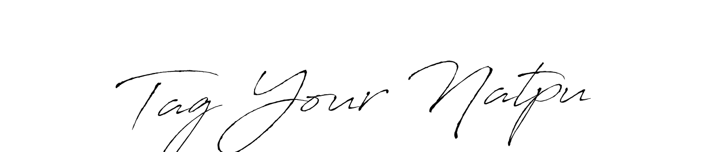 The best way (Antro_Vectra) to make a short signature is to pick only two or three words in your name. The name Tag Your Natpu include a total of six letters. For converting this name. Tag Your Natpu signature style 6 images and pictures png