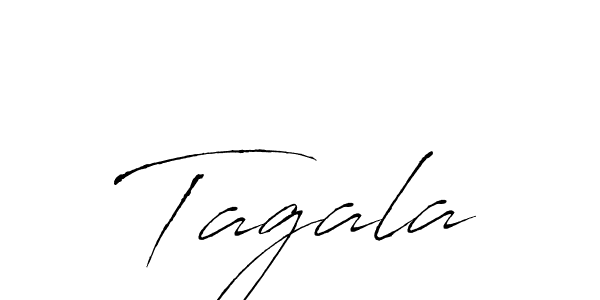 Use a signature maker to create a handwritten signature online. With this signature software, you can design (Antro_Vectra) your own signature for name Tagala. Tagala signature style 6 images and pictures png