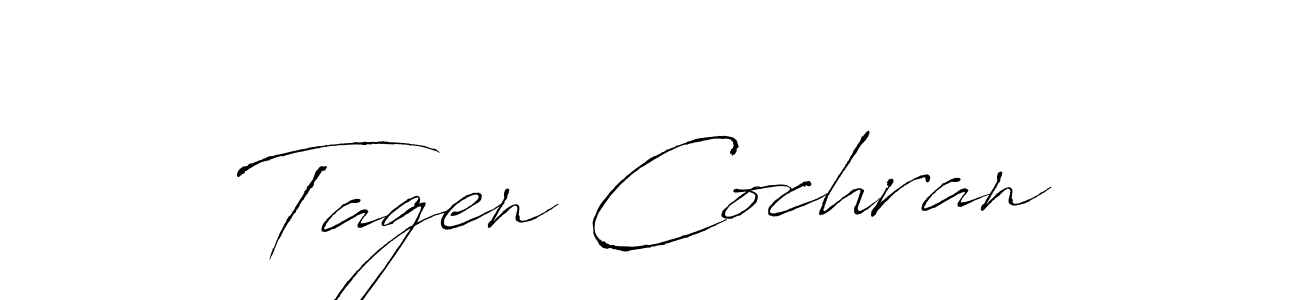 Design your own signature with our free online signature maker. With this signature software, you can create a handwritten (Antro_Vectra) signature for name Tagen Cochran. Tagen Cochran signature style 6 images and pictures png