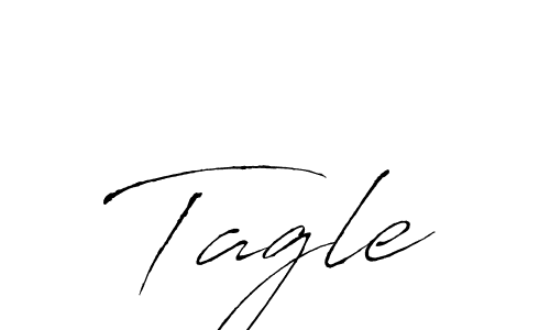 Antro_Vectra is a professional signature style that is perfect for those who want to add a touch of class to their signature. It is also a great choice for those who want to make their signature more unique. Get Tagle name to fancy signature for free. Tagle signature style 6 images and pictures png