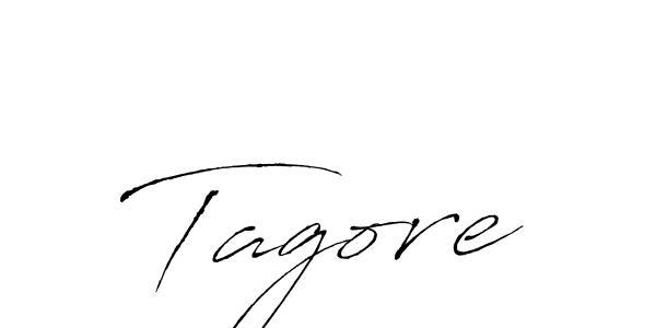 Design your own signature with our free online signature maker. With this signature software, you can create a handwritten (Antro_Vectra) signature for name Tagore. Tagore signature style 6 images and pictures png