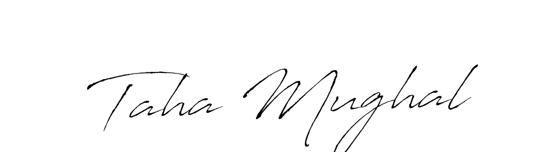The best way (Antro_Vectra) to make a short signature is to pick only two or three words in your name. The name Taha Mughal include a total of six letters. For converting this name. Taha Mughal signature style 6 images and pictures png