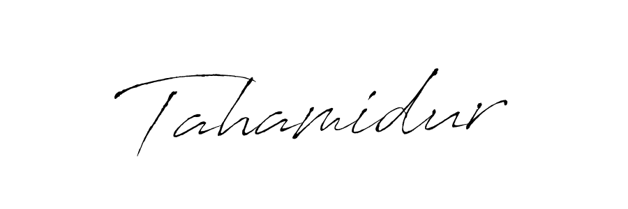 Antro_Vectra is a professional signature style that is perfect for those who want to add a touch of class to their signature. It is also a great choice for those who want to make their signature more unique. Get Tahamidur name to fancy signature for free. Tahamidur signature style 6 images and pictures png