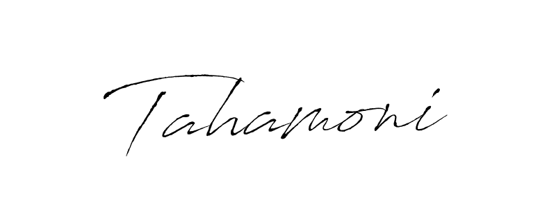 Make a short Tahamoni signature style. Manage your documents anywhere anytime using Antro_Vectra. Create and add eSignatures, submit forms, share and send files easily. Tahamoni signature style 6 images and pictures png