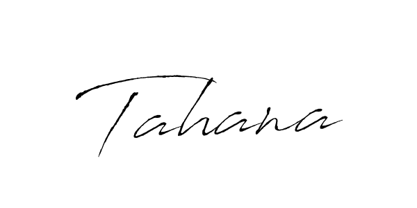 You should practise on your own different ways (Antro_Vectra) to write your name (Tahana) in signature. don't let someone else do it for you. Tahana signature style 6 images and pictures png