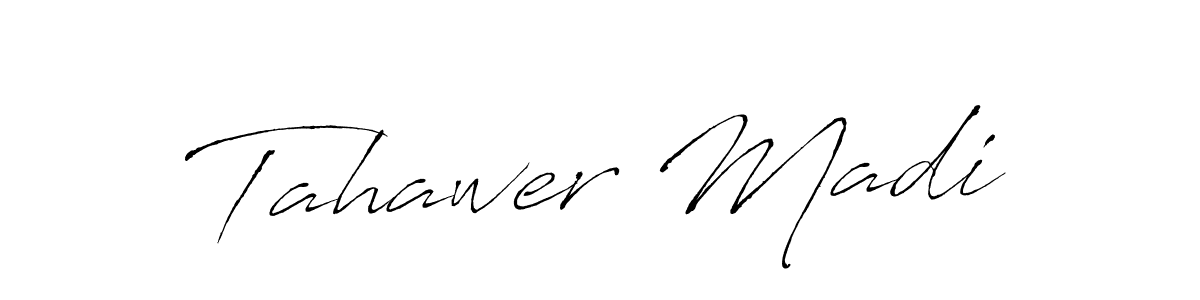 Make a beautiful signature design for name Tahawer Madi. Use this online signature maker to create a handwritten signature for free. Tahawer Madi signature style 6 images and pictures png