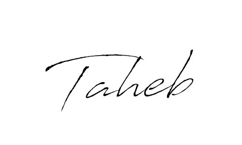 Create a beautiful signature design for name Taheb. With this signature (Antro_Vectra) fonts, you can make a handwritten signature for free. Taheb signature style 6 images and pictures png