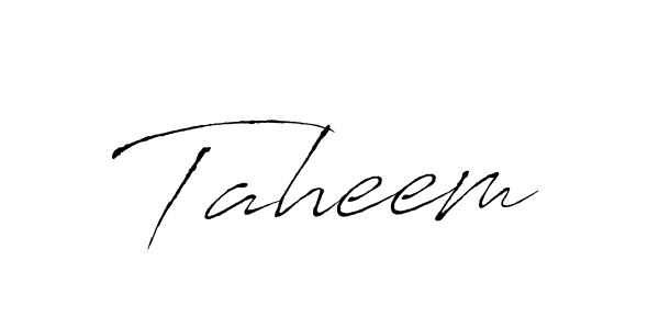 How to make Taheem name signature. Use Antro_Vectra style for creating short signs online. This is the latest handwritten sign. Taheem signature style 6 images and pictures png