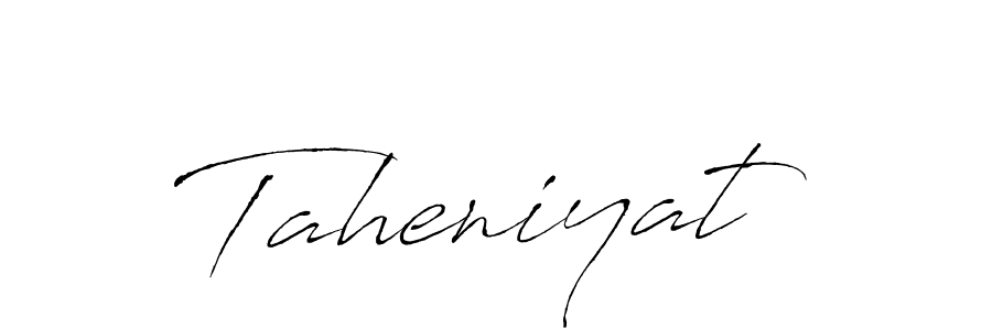 The best way (Antro_Vectra) to make a short signature is to pick only two or three words in your name. The name Taheniyat include a total of six letters. For converting this name. Taheniyat signature style 6 images and pictures png