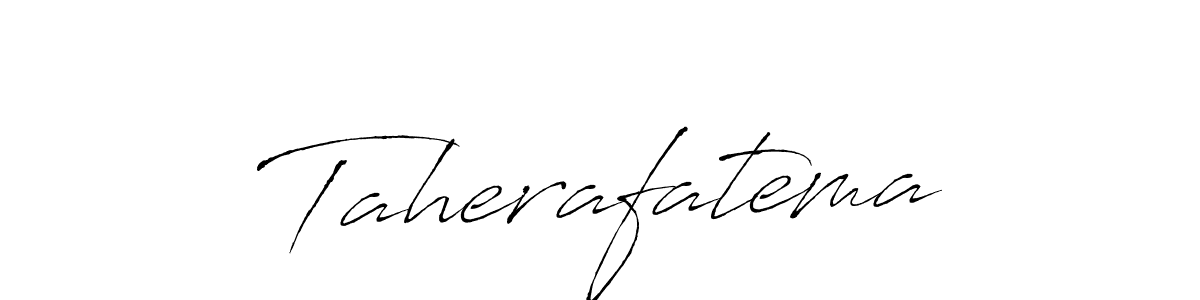 Taherafatema stylish signature style. Best Handwritten Sign (Antro_Vectra) for my name. Handwritten Signature Collection Ideas for my name Taherafatema. Taherafatema signature style 6 images and pictures png