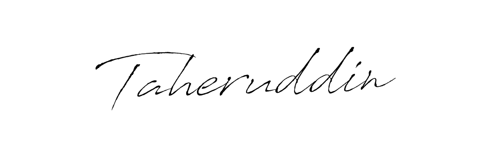 It looks lik you need a new signature style for name Taheruddin. Design unique handwritten (Antro_Vectra) signature with our free signature maker in just a few clicks. Taheruddin signature style 6 images and pictures png