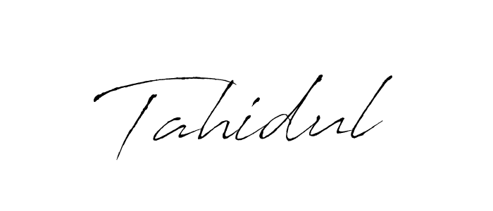 Also You can easily find your signature by using the search form. We will create Tahidul name handwritten signature images for you free of cost using Antro_Vectra sign style. Tahidul signature style 6 images and pictures png