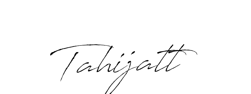 You should practise on your own different ways (Antro_Vectra) to write your name (Tahijatt) in signature. don't let someone else do it for you. Tahijatt signature style 6 images and pictures png