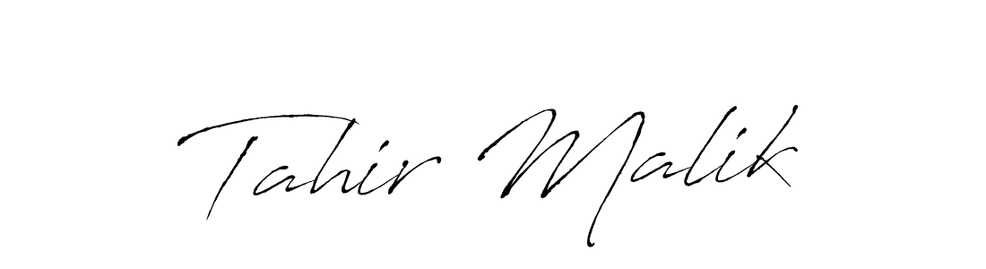 It looks lik you need a new signature style for name Tahir Malik. Design unique handwritten (Antro_Vectra) signature with our free signature maker in just a few clicks. Tahir Malik signature style 6 images and pictures png