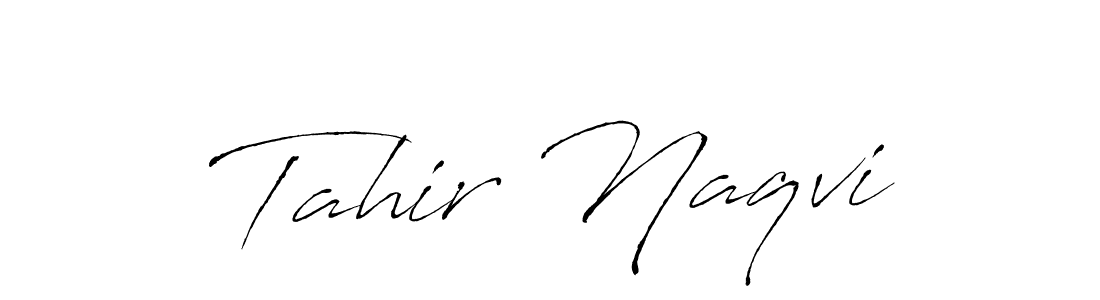 Also You can easily find your signature by using the search form. We will create Tahir Naqvi name handwritten signature images for you free of cost using Antro_Vectra sign style. Tahir Naqvi signature style 6 images and pictures png