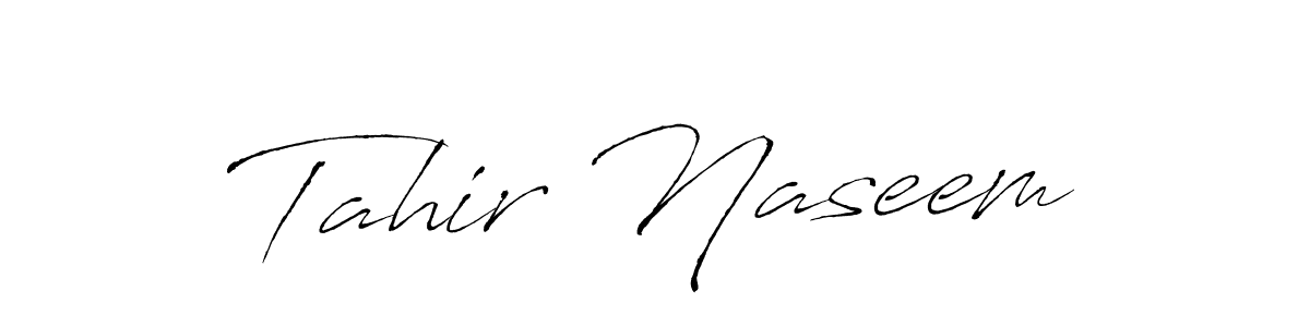 Similarly Antro_Vectra is the best handwritten signature design. Signature creator online .You can use it as an online autograph creator for name Tahir Naseem. Tahir Naseem signature style 6 images and pictures png