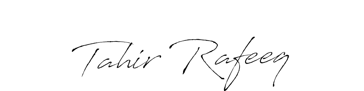 Make a beautiful signature design for name Tahir Rafeeq. Use this online signature maker to create a handwritten signature for free. Tahir Rafeeq signature style 6 images and pictures png