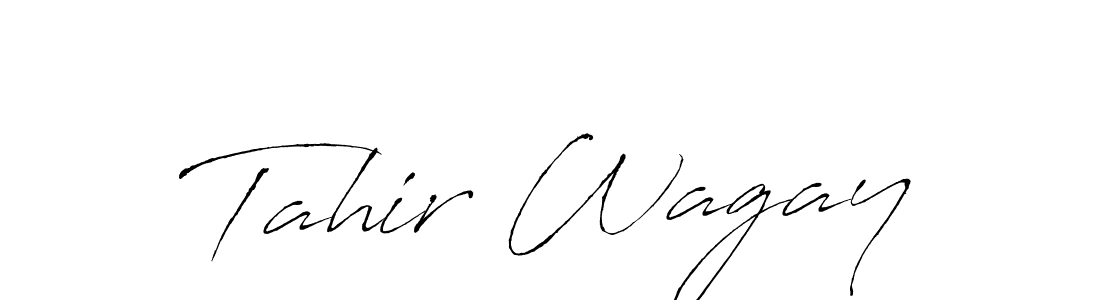 You should practise on your own different ways (Antro_Vectra) to write your name (Tahir Wagay) in signature. don't let someone else do it for you. Tahir Wagay signature style 6 images and pictures png