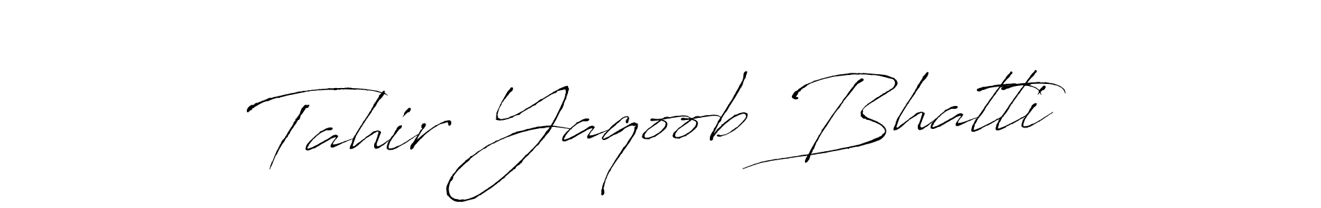 This is the best signature style for the Tahir Yaqoob Bhatti name. Also you like these signature font (Antro_Vectra). Mix name signature. Tahir Yaqoob Bhatti signature style 6 images and pictures png