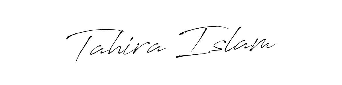 Antro_Vectra is a professional signature style that is perfect for those who want to add a touch of class to their signature. It is also a great choice for those who want to make their signature more unique. Get Tahira Islam name to fancy signature for free. Tahira Islam signature style 6 images and pictures png