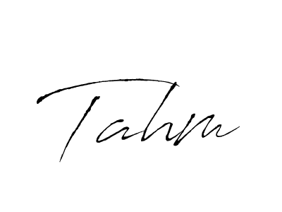 You can use this online signature creator to create a handwritten signature for the name Tahm. This is the best online autograph maker. Tahm signature style 6 images and pictures png