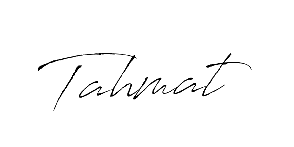 Use a signature maker to create a handwritten signature online. With this signature software, you can design (Antro_Vectra) your own signature for name Tahmat. Tahmat signature style 6 images and pictures png