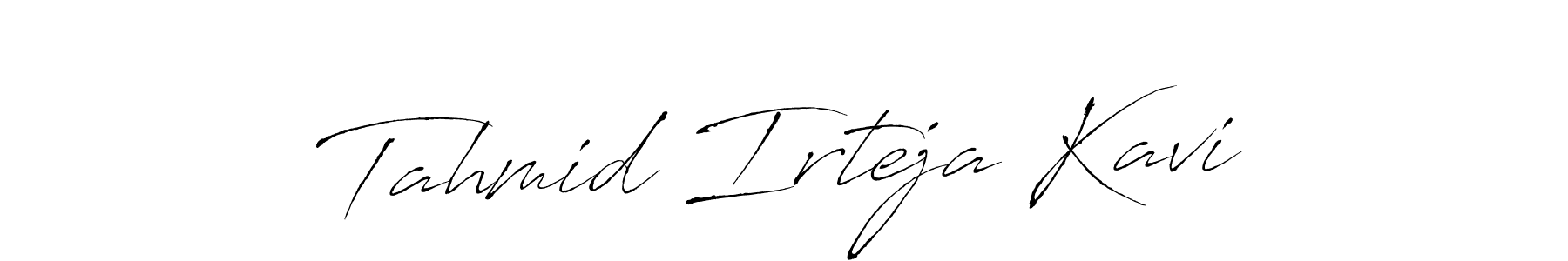 Create a beautiful signature design for name Tahmid Irteja Kavi. With this signature (Antro_Vectra) fonts, you can make a handwritten signature for free. Tahmid Irteja Kavi signature style 6 images and pictures png