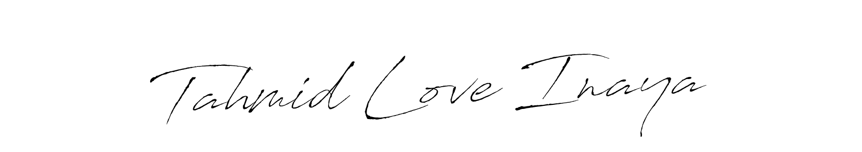 Make a beautiful signature design for name Tahmid Love Inaya. Use this online signature maker to create a handwritten signature for free. Tahmid Love Inaya signature style 6 images and pictures png