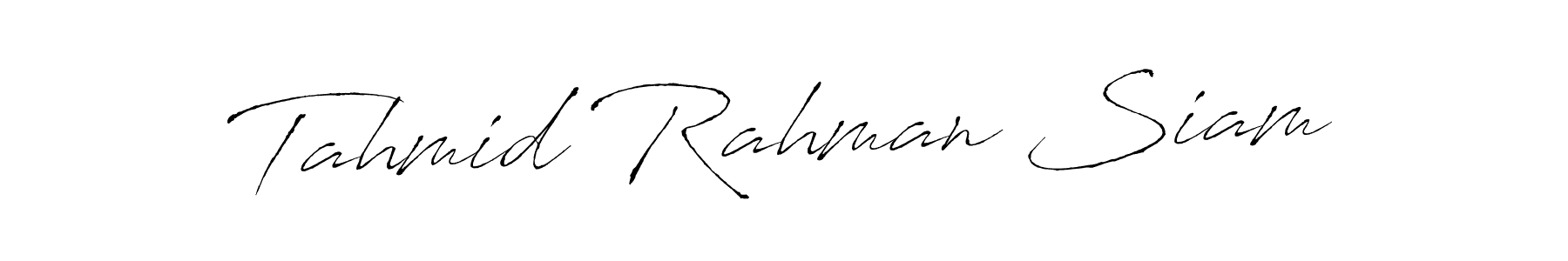 You should practise on your own different ways (Antro_Vectra) to write your name (Tahmid Rahman Siam) in signature. don't let someone else do it for you. Tahmid Rahman Siam signature style 6 images and pictures png