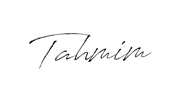 Tahmim stylish signature style. Best Handwritten Sign (Antro_Vectra) for my name. Handwritten Signature Collection Ideas for my name Tahmim. Tahmim signature style 6 images and pictures png