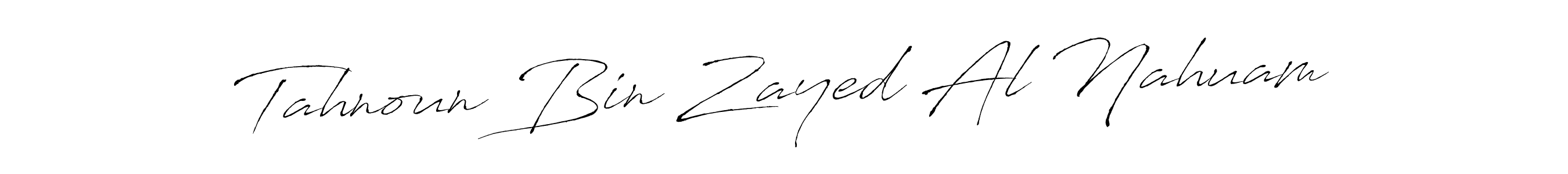 How to make Tahnoun Bin Zayed Al Nahuam signature? Antro_Vectra is a professional autograph style. Create handwritten signature for Tahnoun Bin Zayed Al Nahuam name. Tahnoun Bin Zayed Al Nahuam signature style 6 images and pictures png