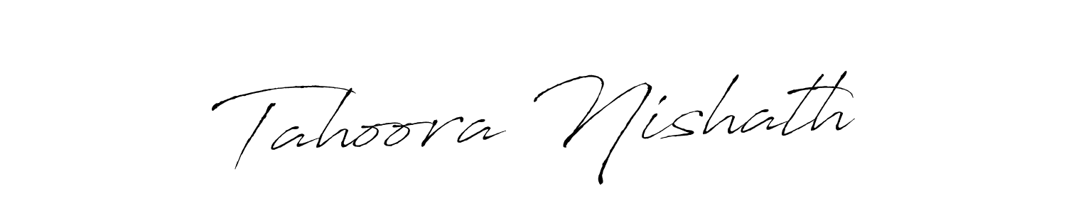 This is the best signature style for the Tahoora Nishath name. Also you like these signature font (Antro_Vectra). Mix name signature. Tahoora Nishath signature style 6 images and pictures png