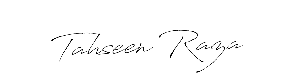 Make a beautiful signature design for name Tahseen Raza. Use this online signature maker to create a handwritten signature for free. Tahseen Raza signature style 6 images and pictures png
