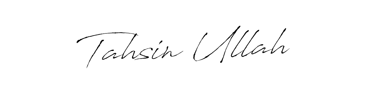 This is the best signature style for the Tahsin Ullah name. Also you like these signature font (Antro_Vectra). Mix name signature. Tahsin Ullah signature style 6 images and pictures png