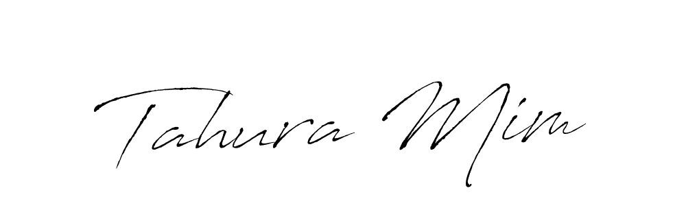 Similarly Antro_Vectra is the best handwritten signature design. Signature creator online .You can use it as an online autograph creator for name Tahura Mim. Tahura Mim signature style 6 images and pictures png