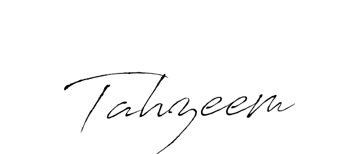 Use a signature maker to create a handwritten signature online. With this signature software, you can design (Antro_Vectra) your own signature for name Tahzeem. Tahzeem signature style 6 images and pictures png