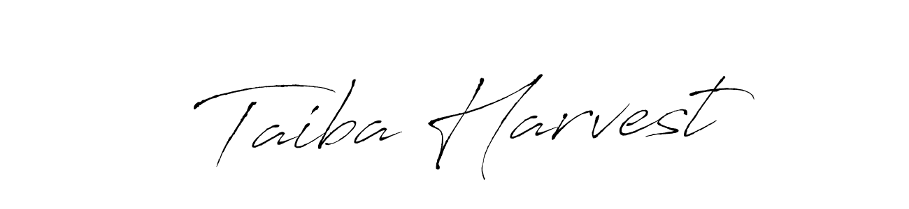 How to Draw Taiba Harvest signature style? Antro_Vectra is a latest design signature styles for name Taiba Harvest. Taiba Harvest signature style 6 images and pictures png