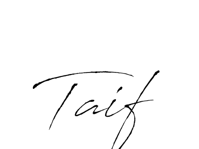 Also You can easily find your signature by using the search form. We will create Taif name handwritten signature images for you free of cost using Antro_Vectra sign style. Taif signature style 6 images and pictures png