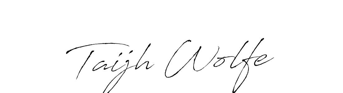 How to make Taijh Wolfe signature? Antro_Vectra is a professional autograph style. Create handwritten signature for Taijh Wolfe name. Taijh Wolfe signature style 6 images and pictures png