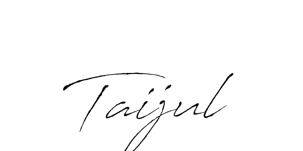 Antro_Vectra is a professional signature style that is perfect for those who want to add a touch of class to their signature. It is also a great choice for those who want to make their signature more unique. Get Taijul name to fancy signature for free. Taijul signature style 6 images and pictures png